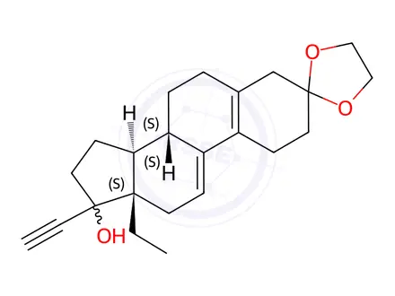 Chemical structure of Gestrinone Impurity 5