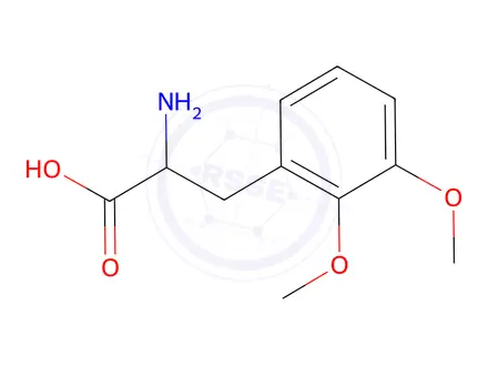 Chemical structure of 2,3-Dimethoxy-DL-phenylalanine