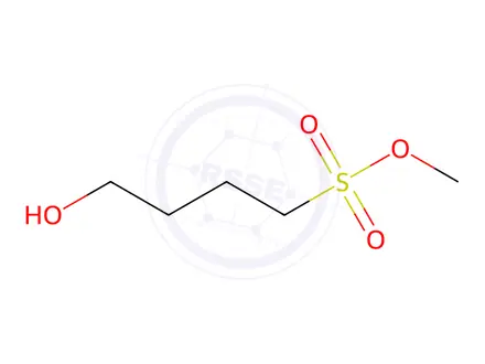 Chemical structure of methyl 4-hydroxybutane-1-sulfonate
