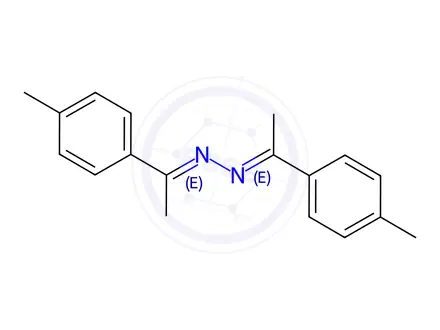 Chemical structure of 4--Methylacetophenone Azine