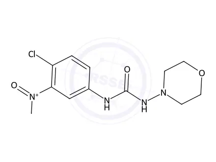 Chemical structure of 1-(4-Chloro-3-nitrophenyl)-3-morpholinourea