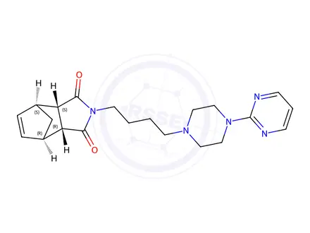 Chemical structure of Tandospirone Impurity 4