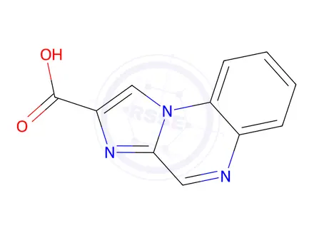 Chemical structure of Imidazo[1,2-a]quinoxaline-2-carboxylic acid
