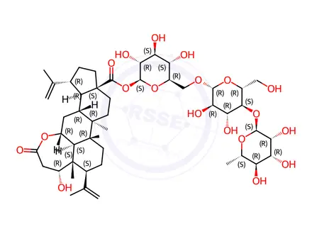 Chemical structure of Chiisanoside