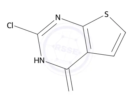 Chemical structure of 2-chloro-3H,4H-thieno[2,3-d]pyrimidin-4-one