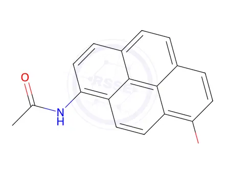 Chemical structure of 8-Hydroxy-N-Acetyl-1-Aminopyrene