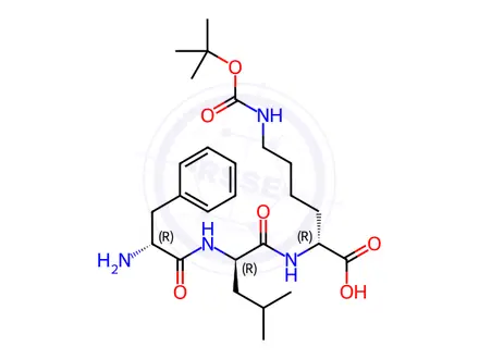 Chemical structure of Difelikefalin Acetate Impurity 79