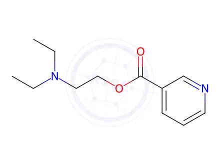 Chemical structure of Nicametate