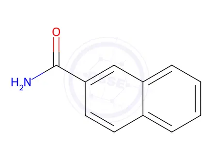 Chemical structure of Naphthalene-2-carboxamide