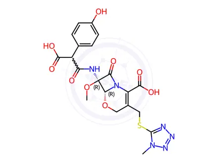 Chemical structure of Latamoxef Impurity 52