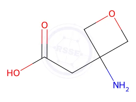 Chemical structure of 2-(3-Aminooxetan-3-yl)acetic acid
