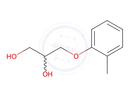Chemical structure of Mephenesin