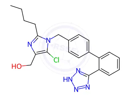 Chemical structure of Losartan EP Impurity C