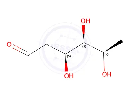 Chemical structure of 2,6-Dideoxy-D-xylo-hexose