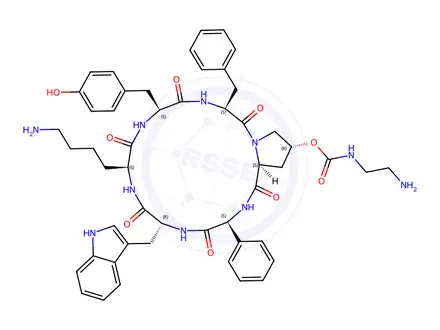 Chemical structure of Pasireotide Impurity 28