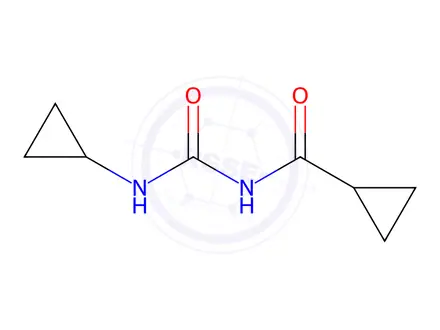 Chemical structure of N-(Cyclopropylcarbamoyl)Cyclopropanecarboxamide
