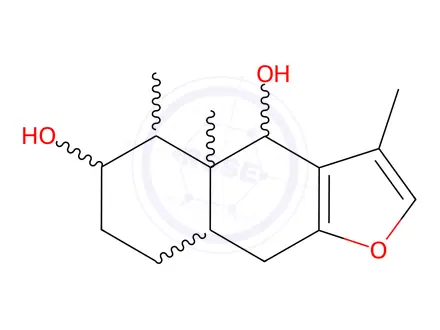 Chemical structure of Furanofukinol