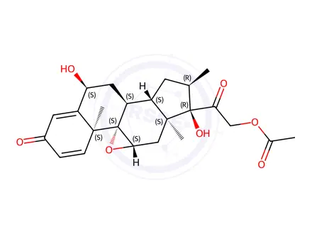 Chemical structure of Dexamethasone Acetate Impurity 4