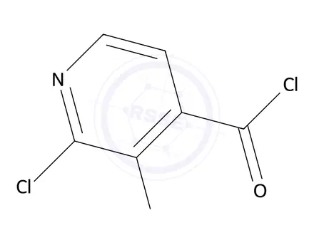 Chemical structure of 2,3-Dichloroisonicotinoyl chloride