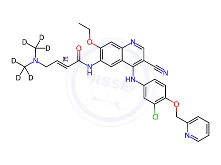 Chemical structure of Neratinib-d6
