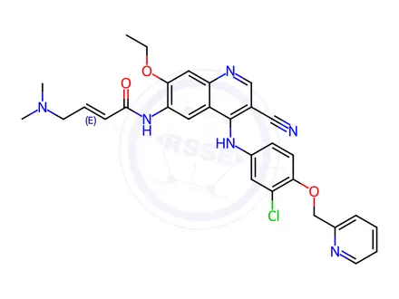 Chemical structure of Neratinib
