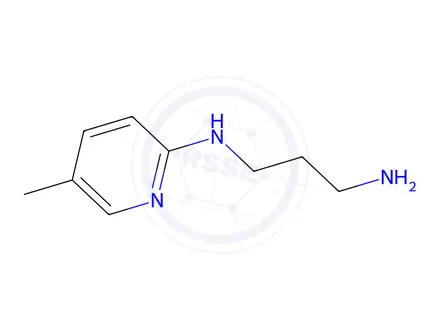 Chemical structure of n1-(5-Methylpyridin-2-yl)propane-1,3-diamine