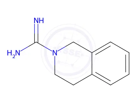Chemical structure of Debrisoquine
