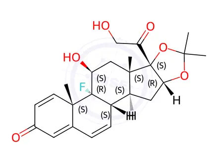 Chemical structure of Triamcinolone Acetonide Impurity 68