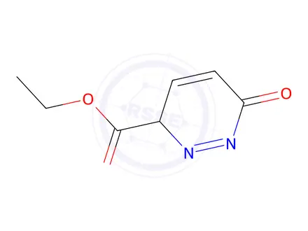 Chemical structure of 1,6-Dihydro-6-oxo-3-pyridazinecarboxylic acid, ethylester