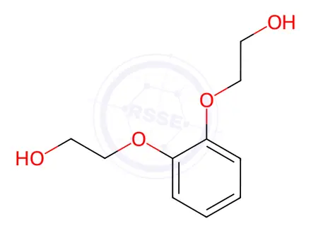 Chemical structure of 2,2′-(o-Phenylenedioxy)diethanol