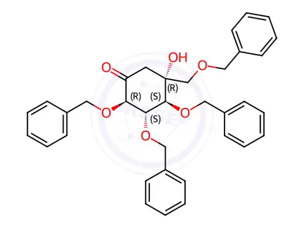 Chemical structure of Voglibose Impurity 47