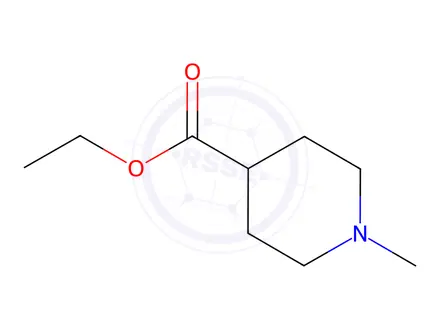 Chemical structure of Ethyl 1-methylpiperidine-4-carboxylate