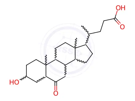 Chemical structure of Muricholic Acid Impurity 7