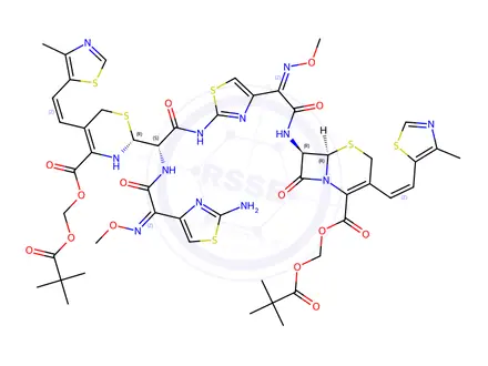 Chemical structure of Cefditoren Impurity 49
