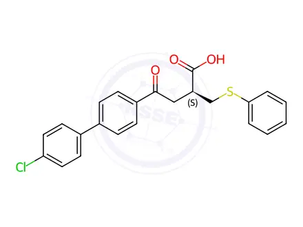 Chemical structure of Tanomastat