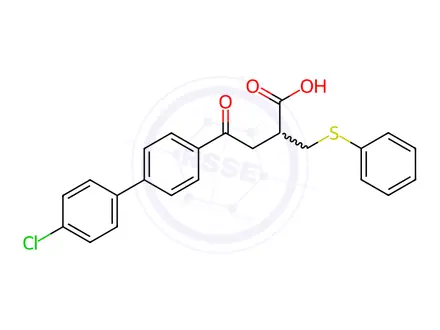 Chemical structure of Tanomastat Impurity 1