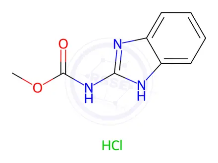 Chemical structure of Albendazole EP Impurity E Hydrochloride