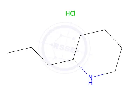 Chemical structure of Coniine hydrochloride