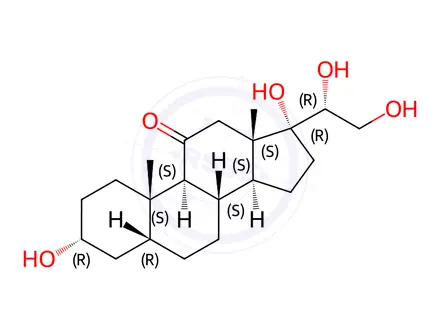 Chemical structure of Beta-Cortolone