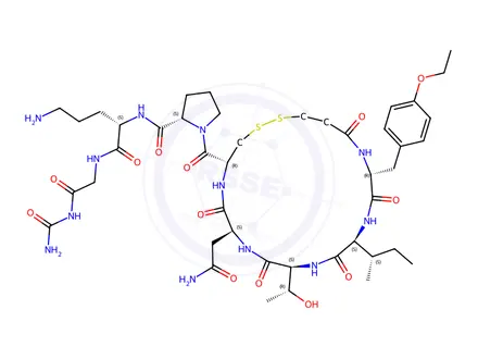 Chemical structure of Atosiban Impurity 93