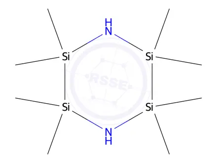 Chemical structure of 2,2,3,3,5,5,6,6-Octamethyl-1,4-diaza-2,3,5,6-tetrasilacyclohexane