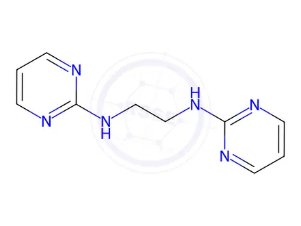 Chemical structure of n1,n2-Di(pyrimidin-2-yl)ethane-1,2-diamine