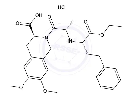 Chemical structure of Moexipril Hydrochloride