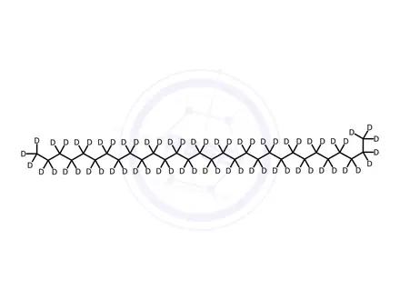 Chemical structure of n-Triacontane-d62 Standard
