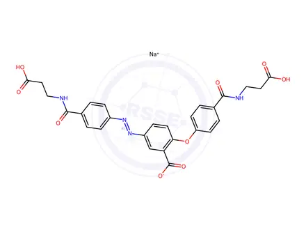 Chemical structure of Balsalazide Impurity 7