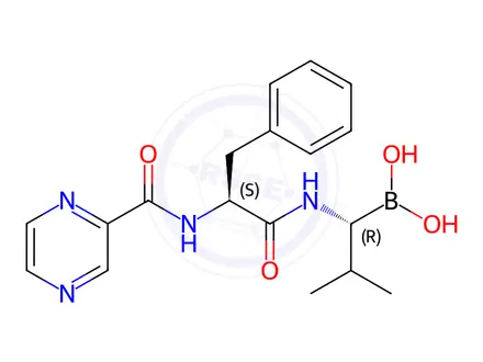 Chemical structure of Bortezomib Impurity Z