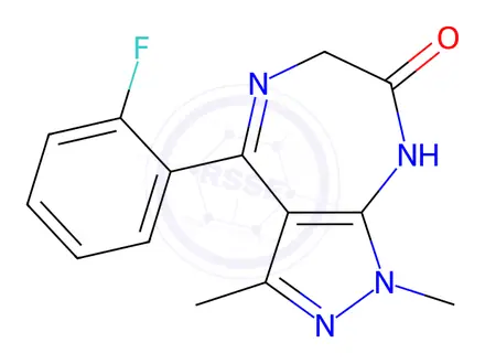 Chemical structure of Zolazepam Impurity 127