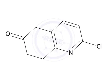 Chemical structure of 2-Chloro-7,8-dihydroquinolin-6(5H)-one