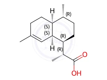 Chemical structure of Dihydroqinghao acid