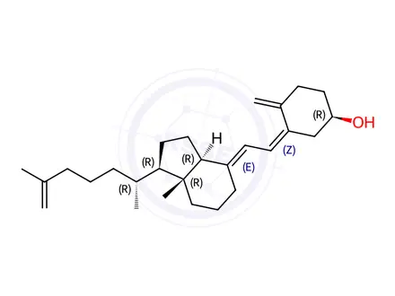 Chemical structure of Cholecalciferol Impurity 24